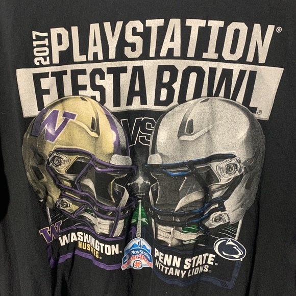 Fanatics U of Washington Huskies Penn State 2017 Playstation FiestaBowl Shirt XL - Picture 2 of 7